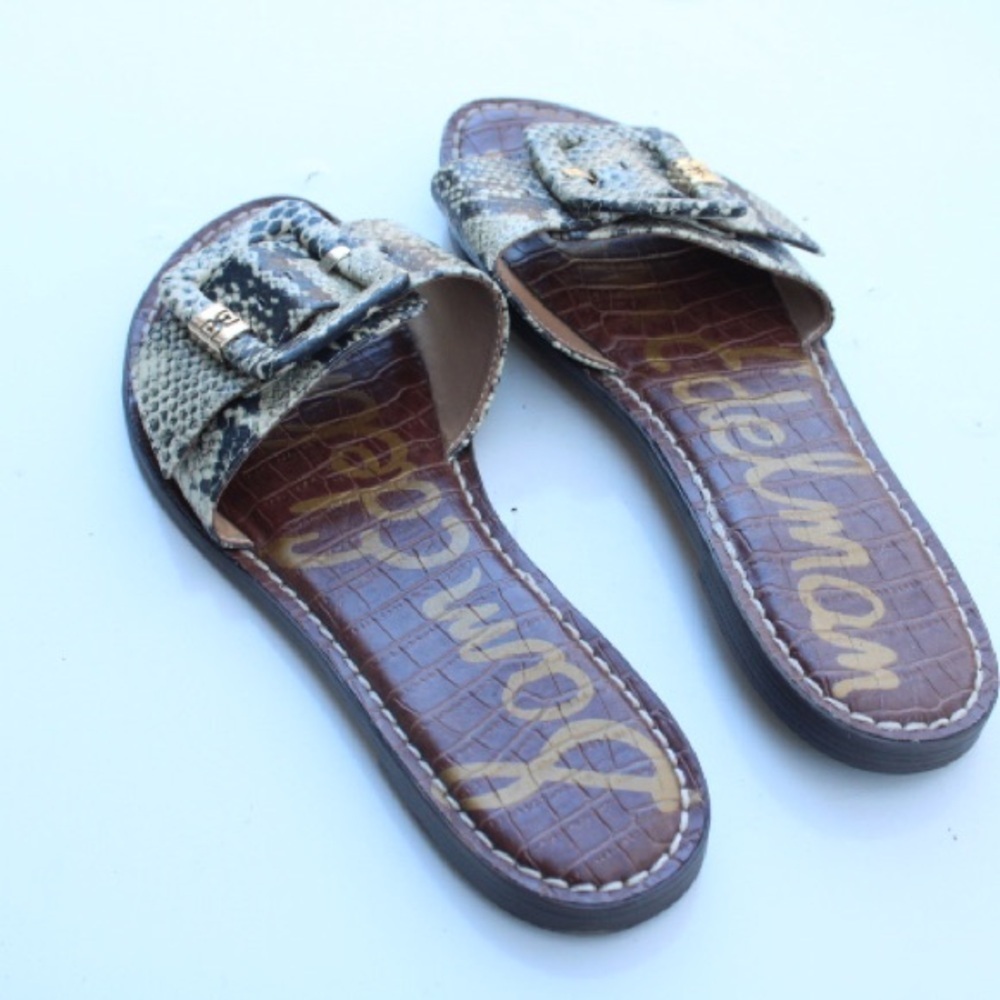 Sam Edelman Granada slide sandals - Picture 3 of 13